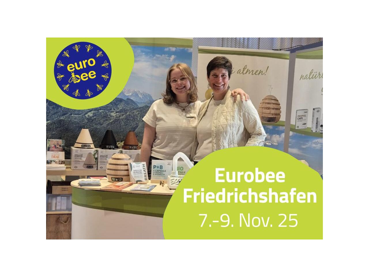 Eurobee Messe Friedrichshafen 2025 - NATURIUS auf der Eurobee 2025 vertreten