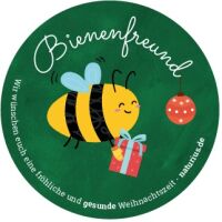 Bienenfreund Sticker XMAS